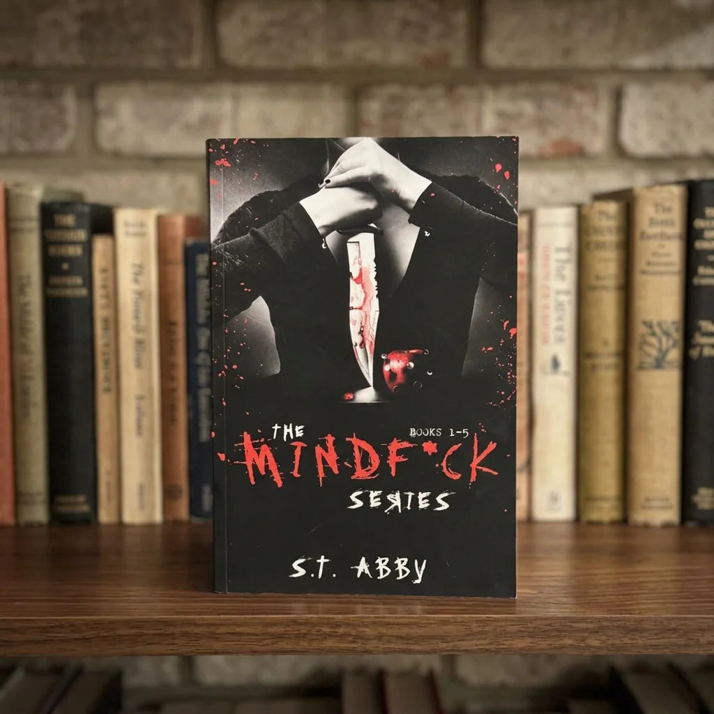 The Mindf*ck Series paperback — spine detail