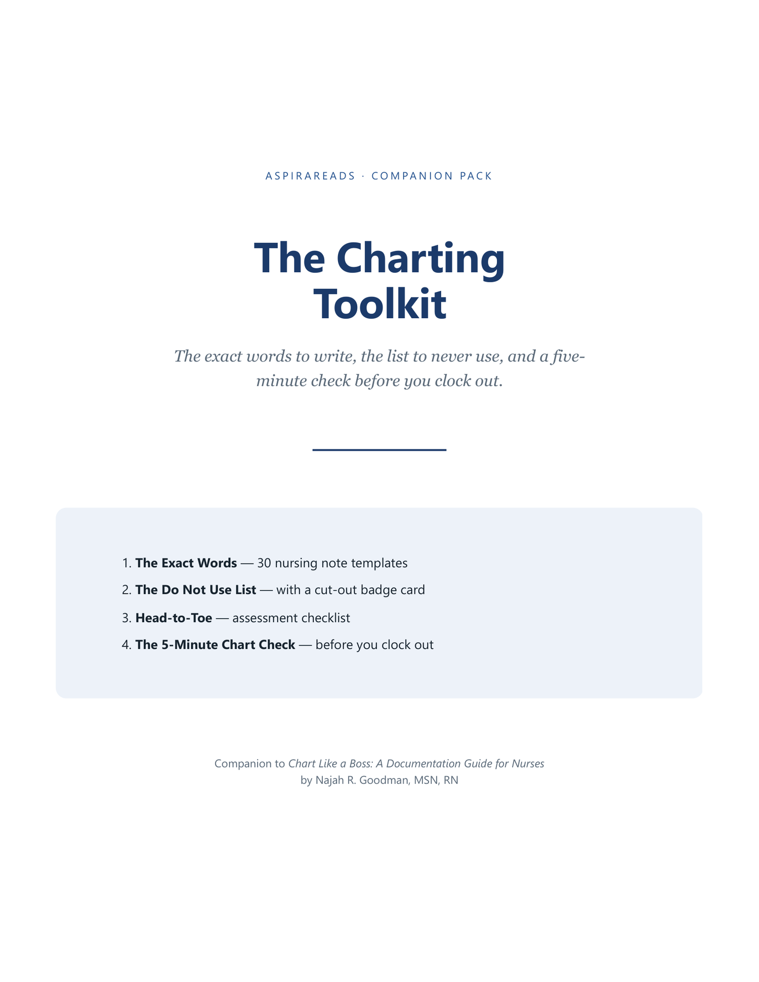 The Charting Toolkit digital bonus pack cover