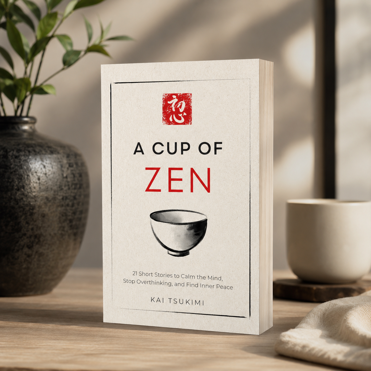 A Cup of Zen: 21 Short Stories to Calm the Mind, Stop Overthinking, and Find Inner Peace